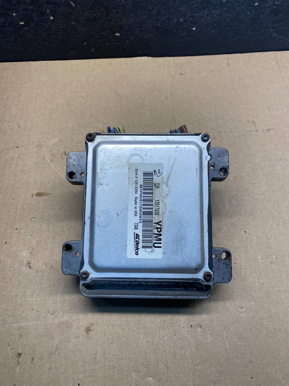 2008 Chevrolet Corvette LS2 Engine Control Module ECM ECU AG4040 DG1
