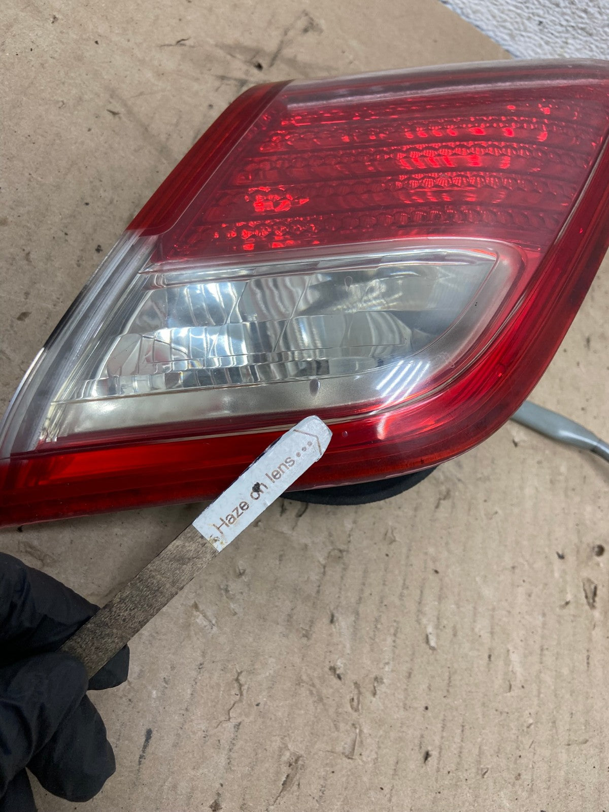 2007 2008 2009 Toyota Camry Right Passenger Rh Tail Light Inner AI2239 LK5