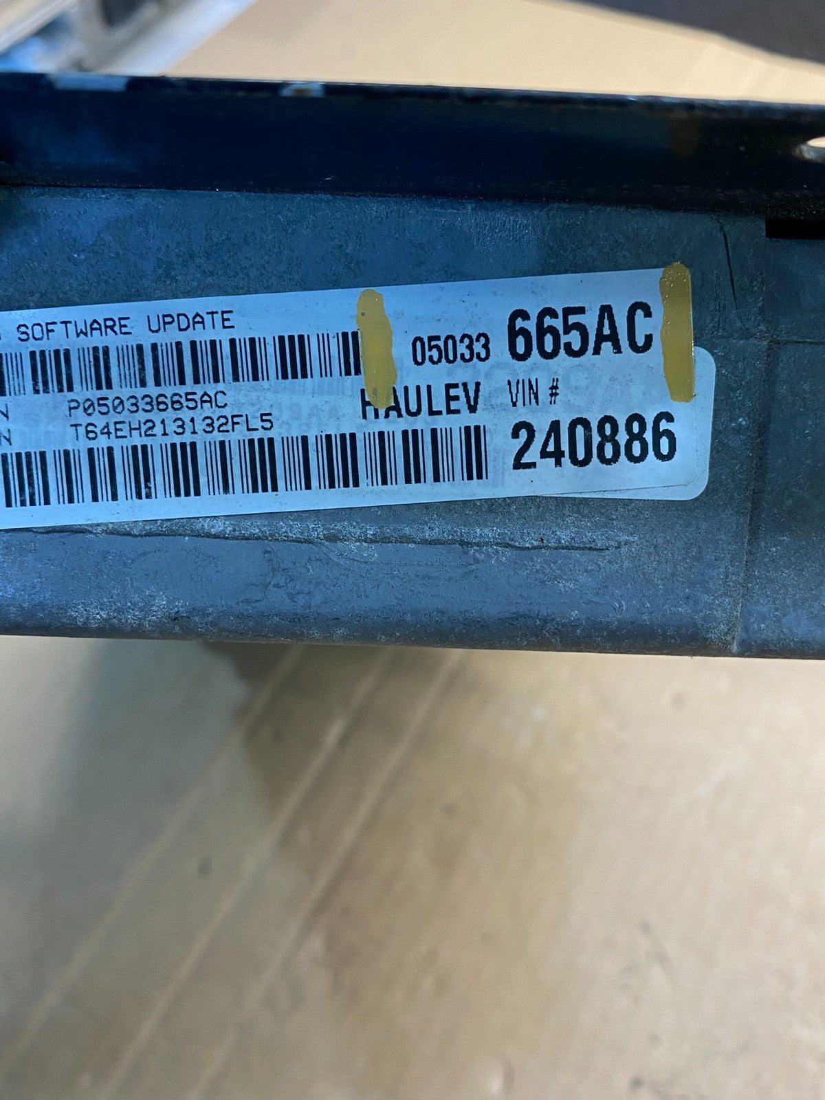 2002 Chrysler PT Cruiser 2.4L Engine Computer Module ECM ECU AG3567 DG2