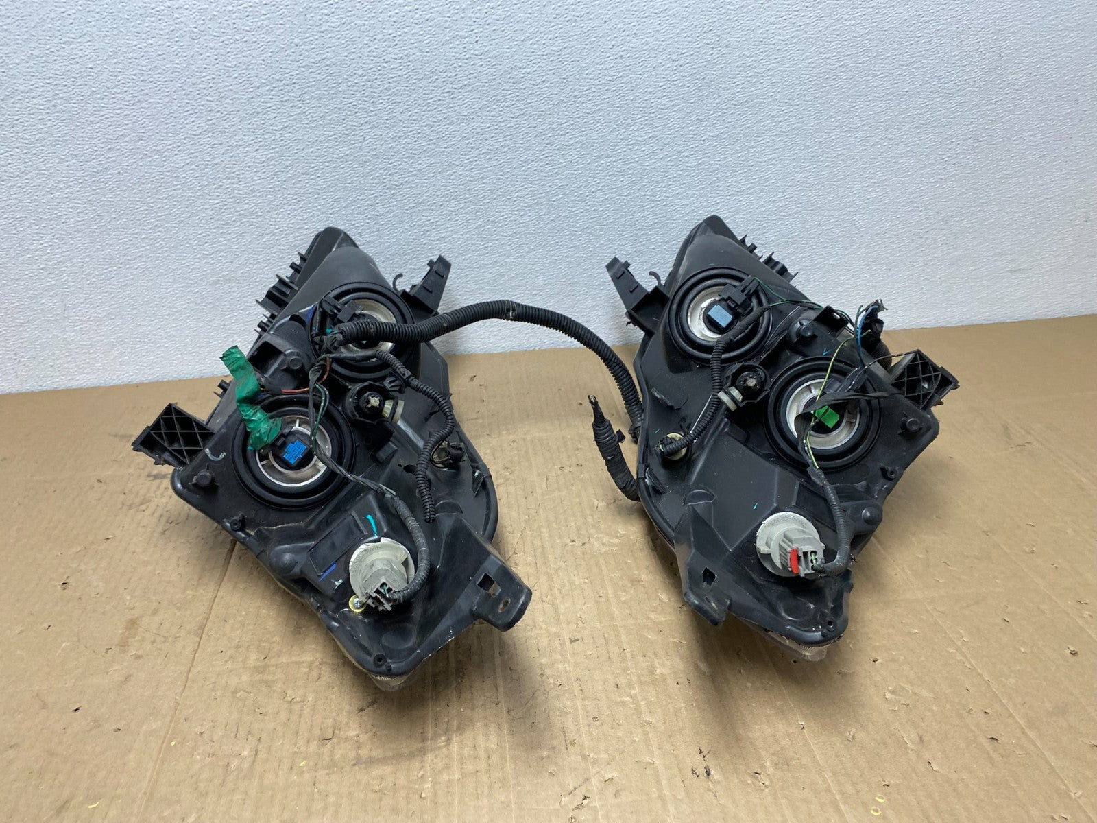Sedan 2007 2008 2009 Nissan Altima Left+Right Set Headlights AB8411 DW9