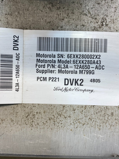 2004 Ford F-150 F150 5.4L Engine Control Unit ECU Computer Module AD7437 DG2