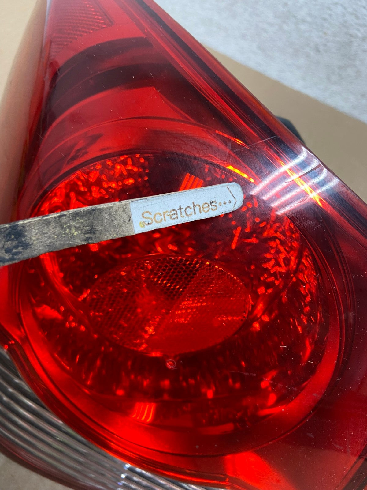 2011 2012 2013 2014 Chevrolet Cruze Left Driver LH Side Tail Light AI1260 LK3