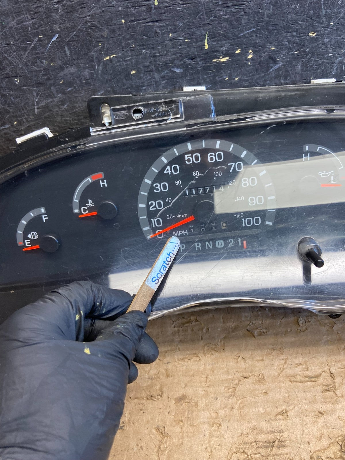 2000-2002 Ford Econoline E250 E350 Van Speedometer Instrument Cluster AG8784 DG1
