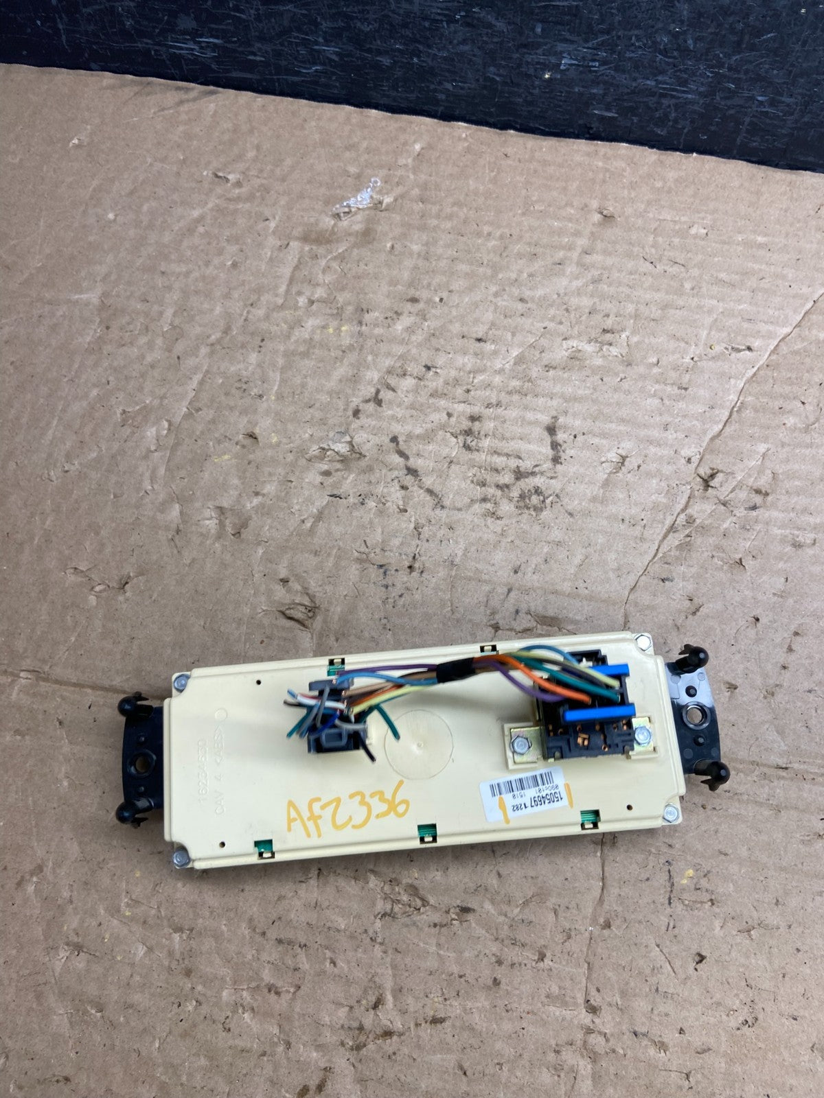 1999 to 2002 Chevrolet Silverado HVAC Heater Climate Control Module AF2336 DG3