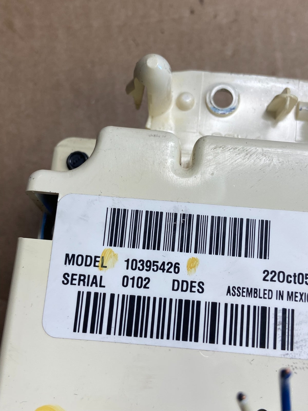 2003 to 2006 Chevrolet Silverado HVAC Heater Climate Control Module AE4450 DG4