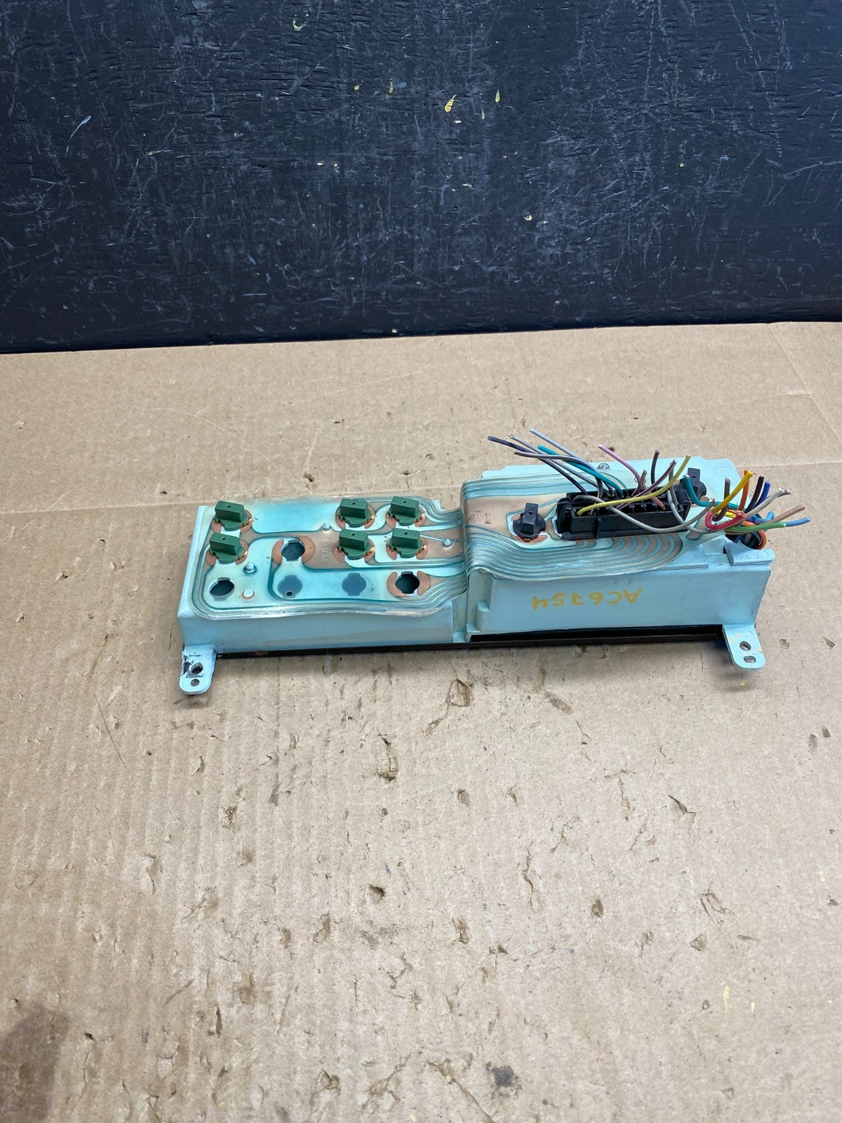 1984-1985 Chevrolet Corvette Digital Dash Information DIC Switch Panel AC6754 DG4