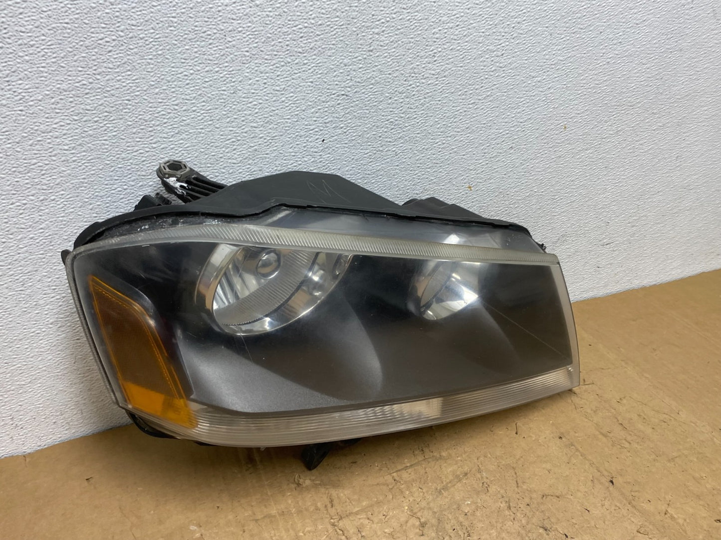 2008 to 2014 Dodge Avenger Right Passenger Side Black Headlight AD1431 DW2