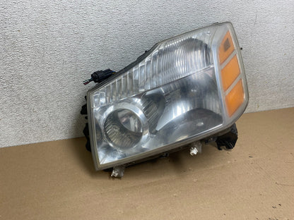 2004 to 2007 Nissan Armada Left Driver Lh Side Headlight Halogen R8103 DW2