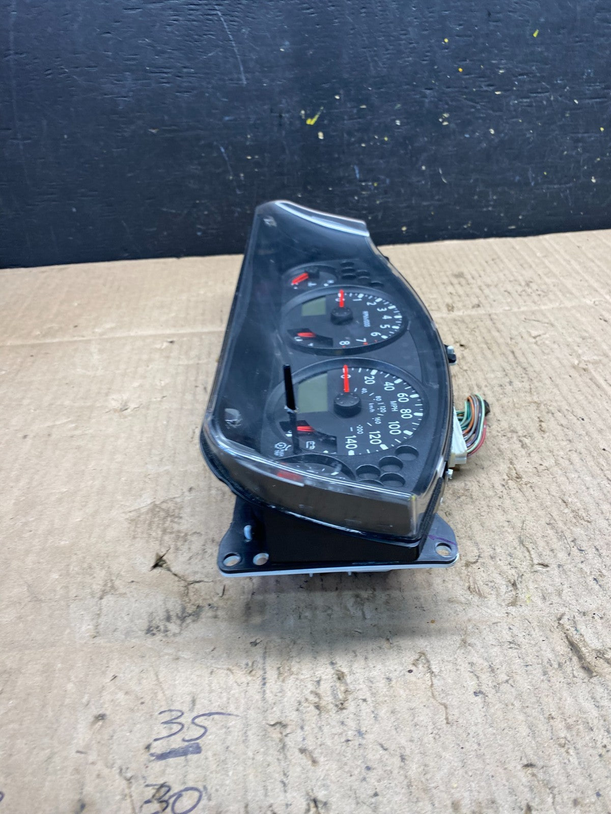 2007 Nissan Xterra Frontier Speedometer Cluster Gauge OEM P3550 DG2