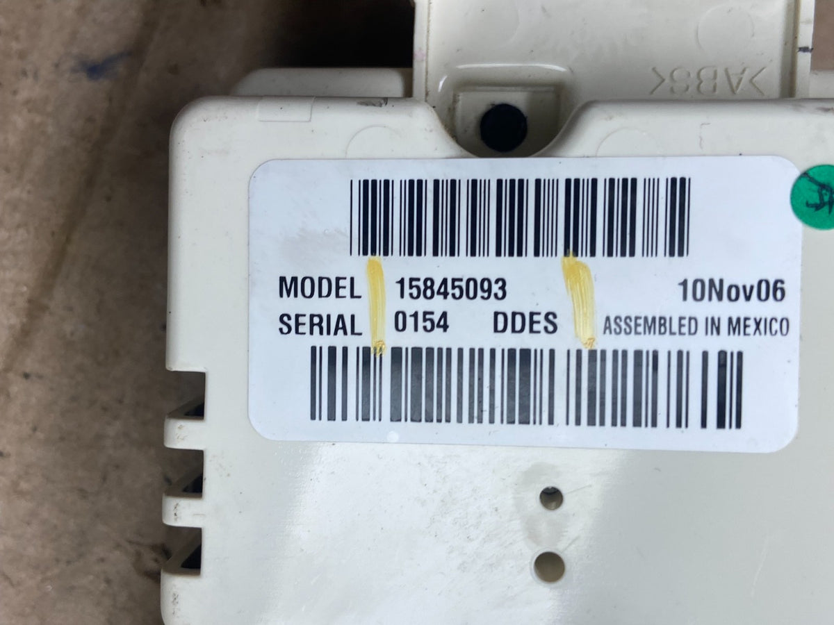 2003 to 2006 Chevrolet Silverado HVAC Heater Climate Control Module AH5334 DG7