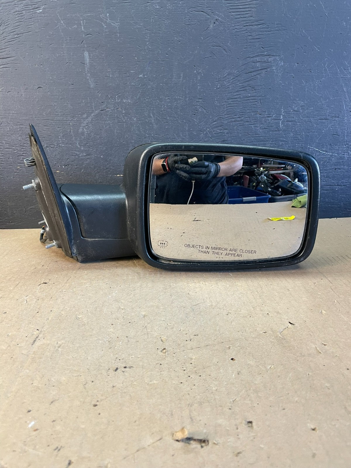 2009 - 2012 Ram 1500 Right Passenger RH Side View Door Heated Mirror AF8446 DG4