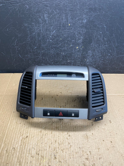 2007 to 2009 Hyundai Santa Fe Center Dashboard Radio Bezel Trim ad1902 DG0