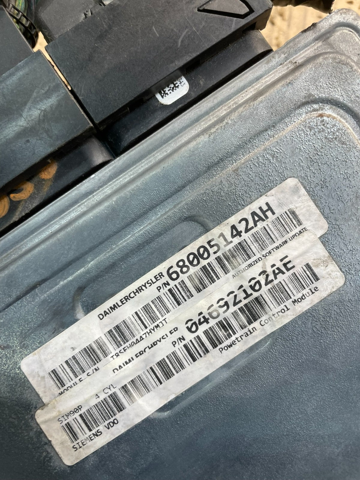 2007 to 2010 Dodge Avenger Sebring Engine Control Unit ECU X4192 DG3