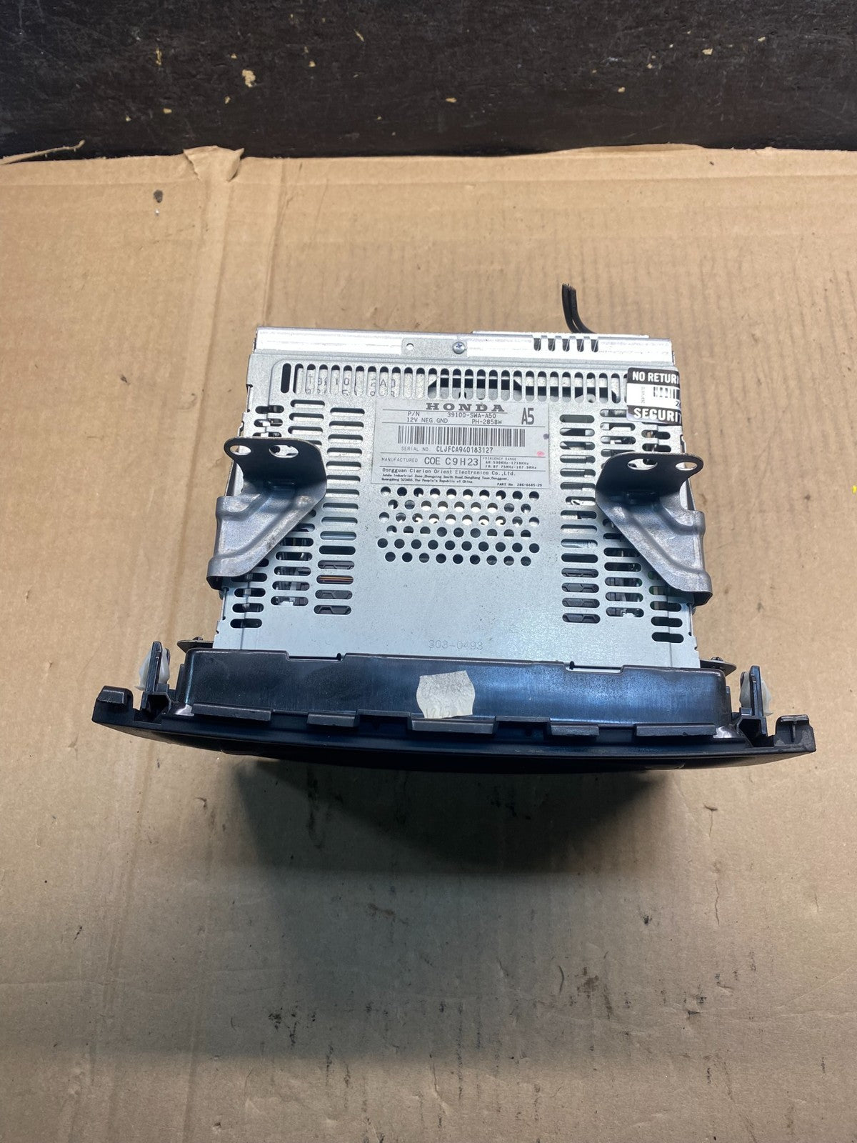 2007-2011 Honda CRV CR-V 6 CD AUX Player Radio Stereo CD Player AJ0530 DG3