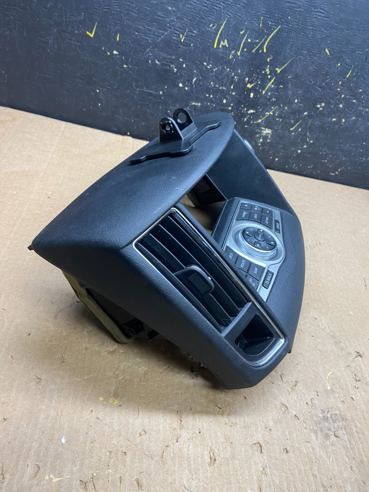 2009-2014 Nissan Maxima Center Console Climate Control Radio Bezel OEM Z4198 `DG1