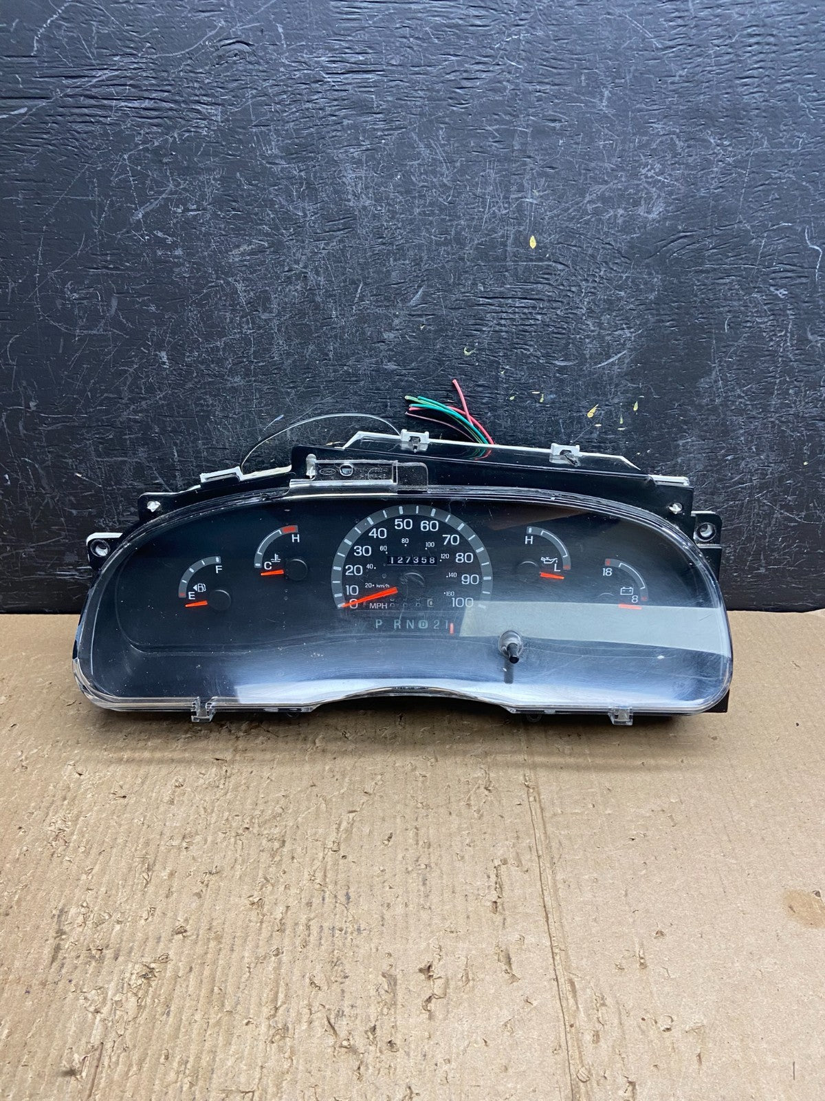 2001-2002 Ford Econoline E250 E350 Van Speedometer Instrument Cluster af1644 DG0