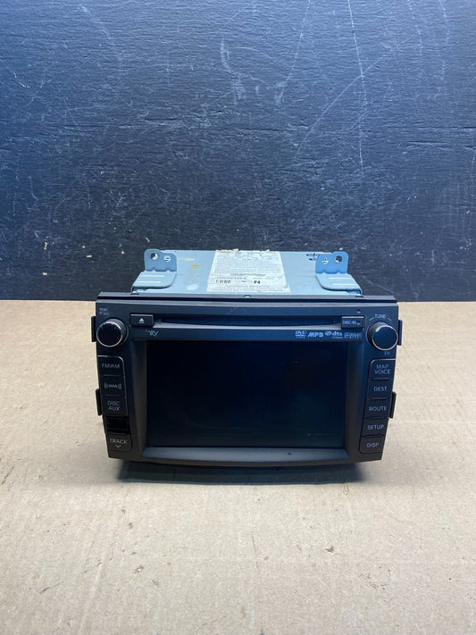 2008 to 2009 Hyundai Sonata Radio Navigation Screen Display AG3209 DG0