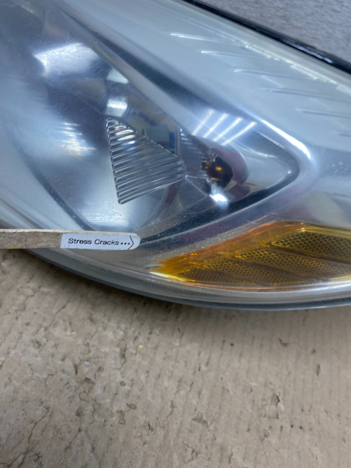 2012 2013 2014 Ford Focus Left Driver Lh Side Halogen Headlight AF2832 DW4