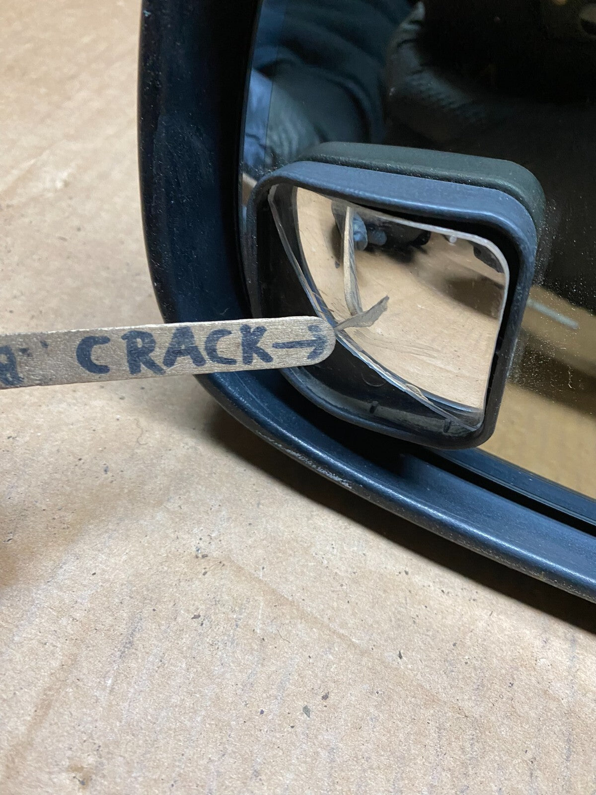 2007 to 2013 BMW X5 Left Driver LH Side View Door Mirror Oem H4656 DG110
