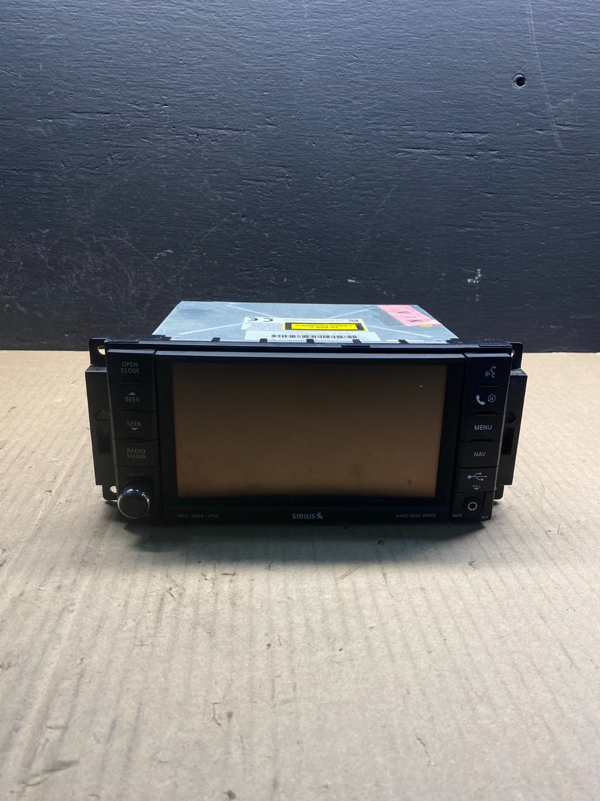 2008 2010 Jeep Dodge Chrysler Screen Display CD Player Satellite Radio AC2409 DG0