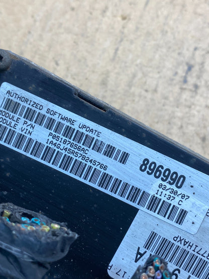 2007 Dodge Caravan Town & Country Engine Computer ECU p05187656ac AH5068 DG2