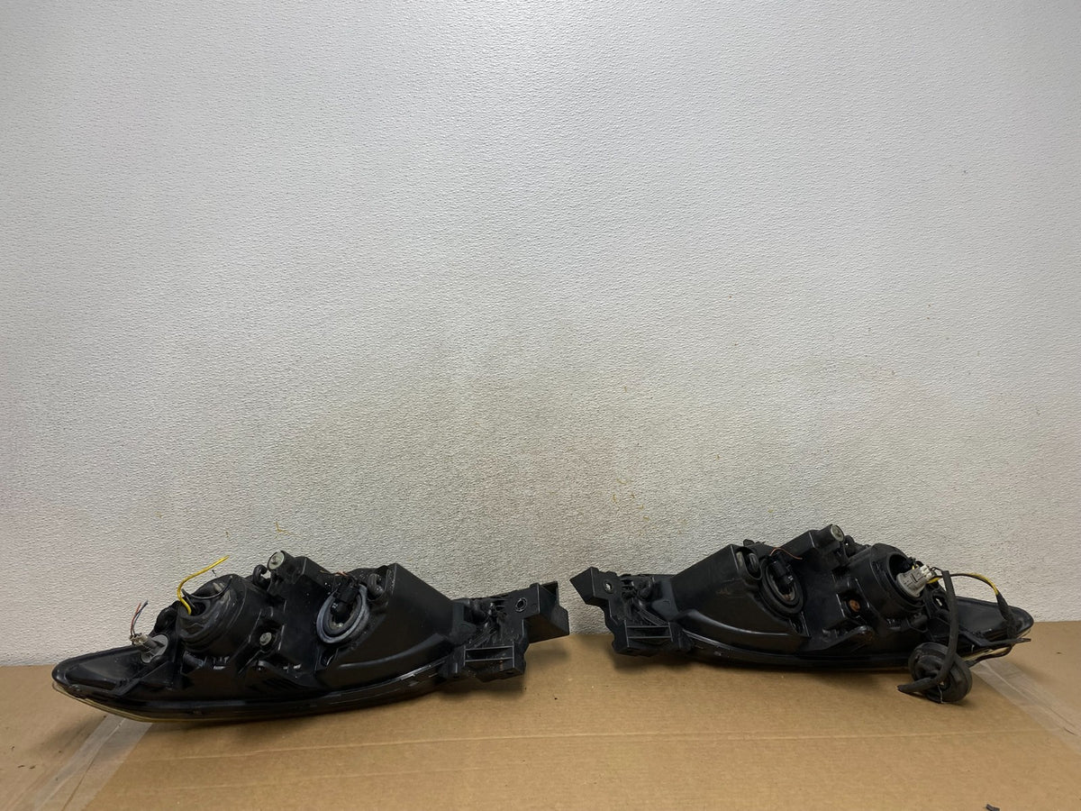 XENON 2004 to 2009 Mazda 3 Sedan Left+Right Set Side Black Headlights AH3104 DG7