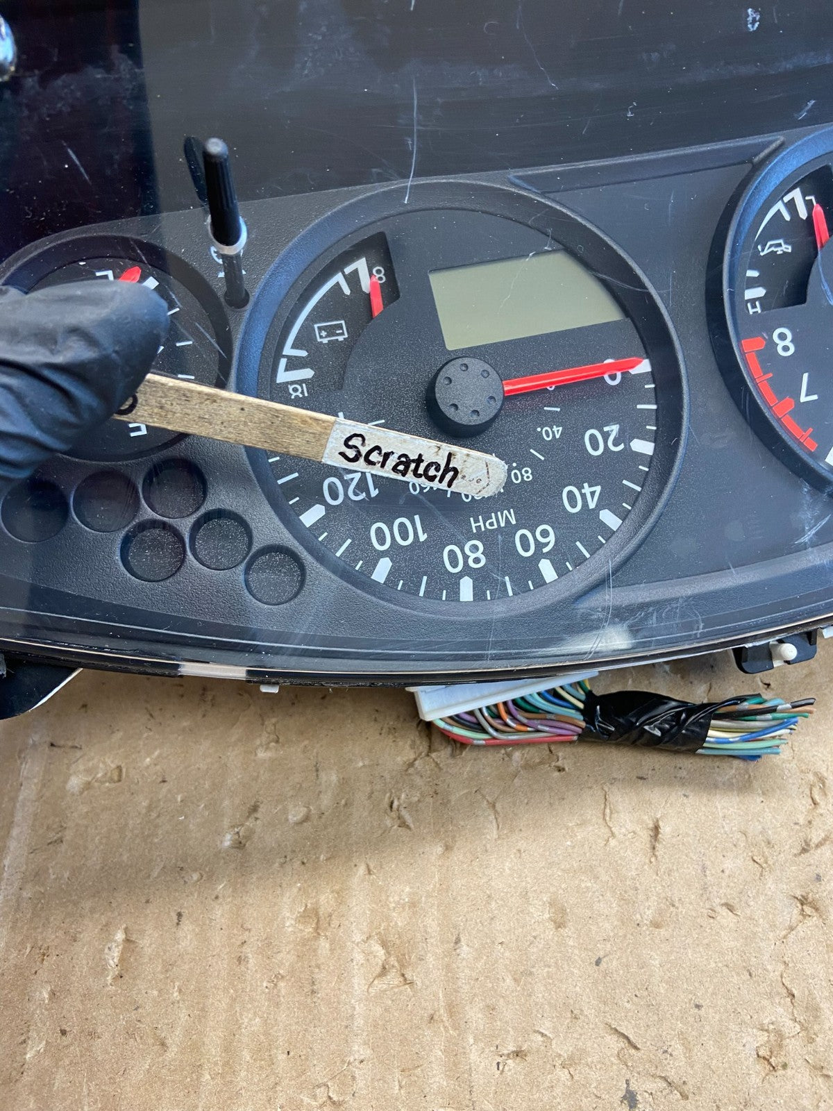 2005 Nissan Xterra Frontier Speedometer Cluster Gauge ae1879 DG3