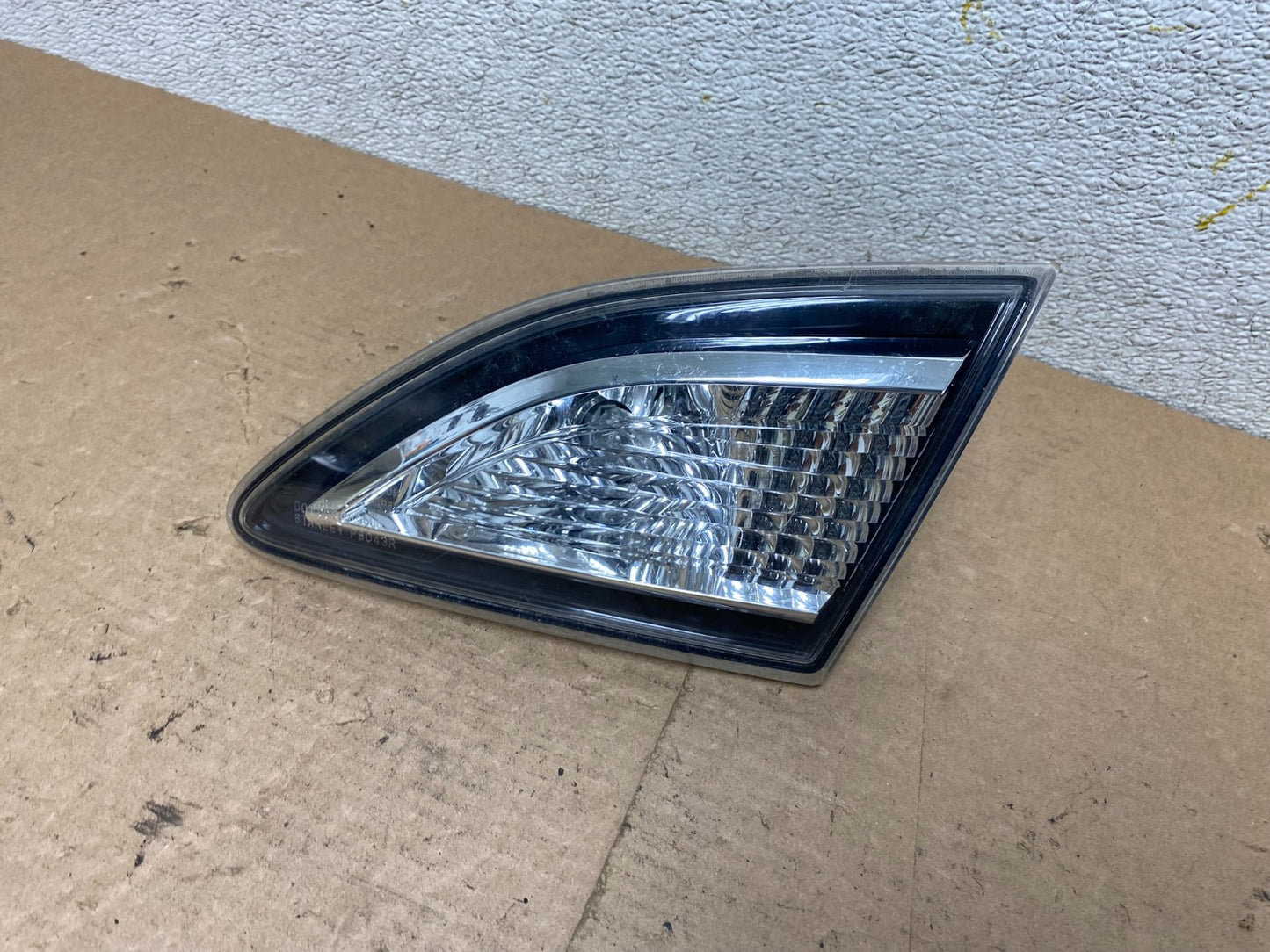 Sedan 2010-2013 Mazda 3 Right Passenger RH Side Inner Tail Light OEM P2628 DW1