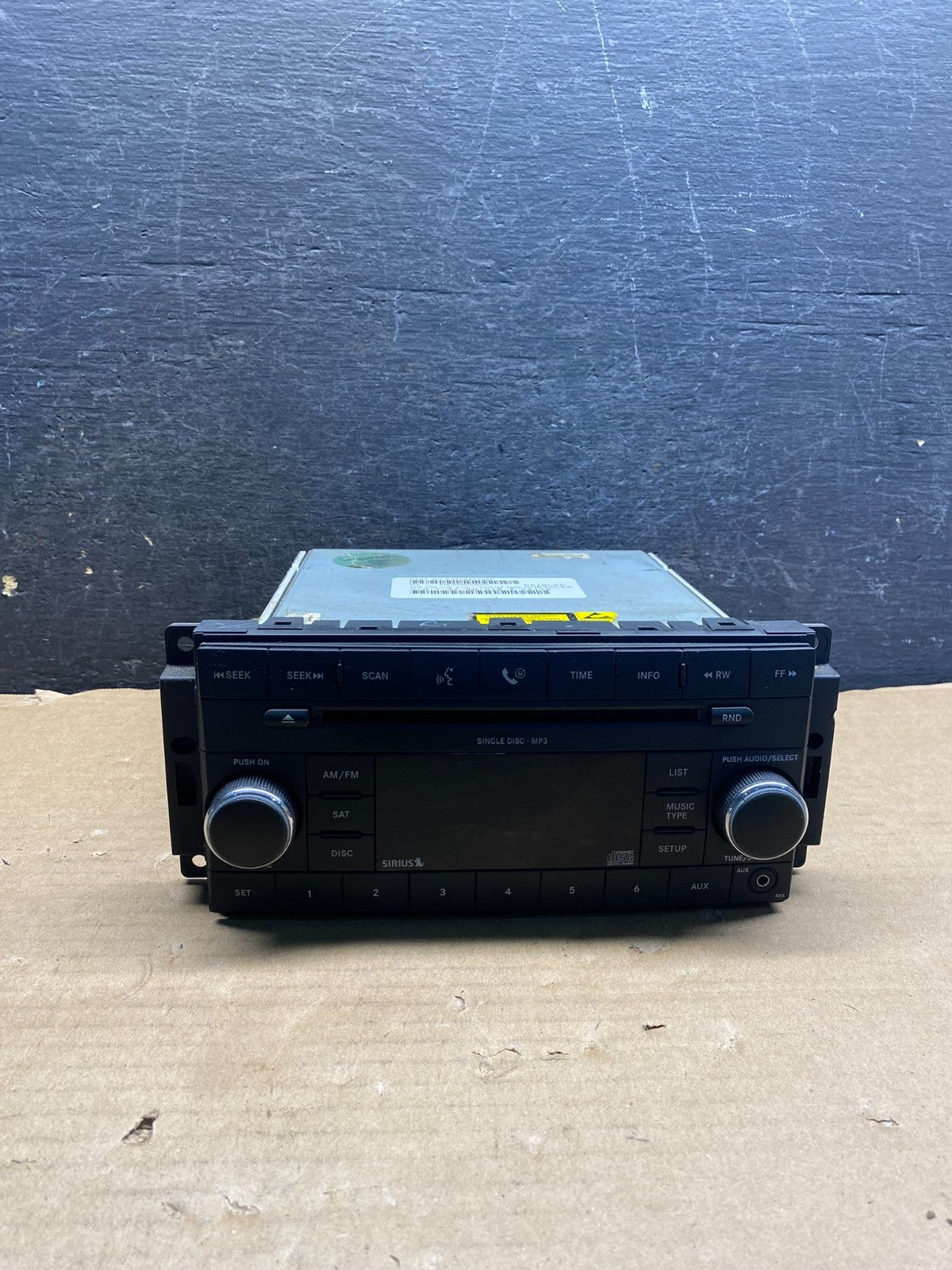 2007-2010 Chrysler Dodge Jeep Ram Radio CD MP3 AUX Receiver AI0142 DW0