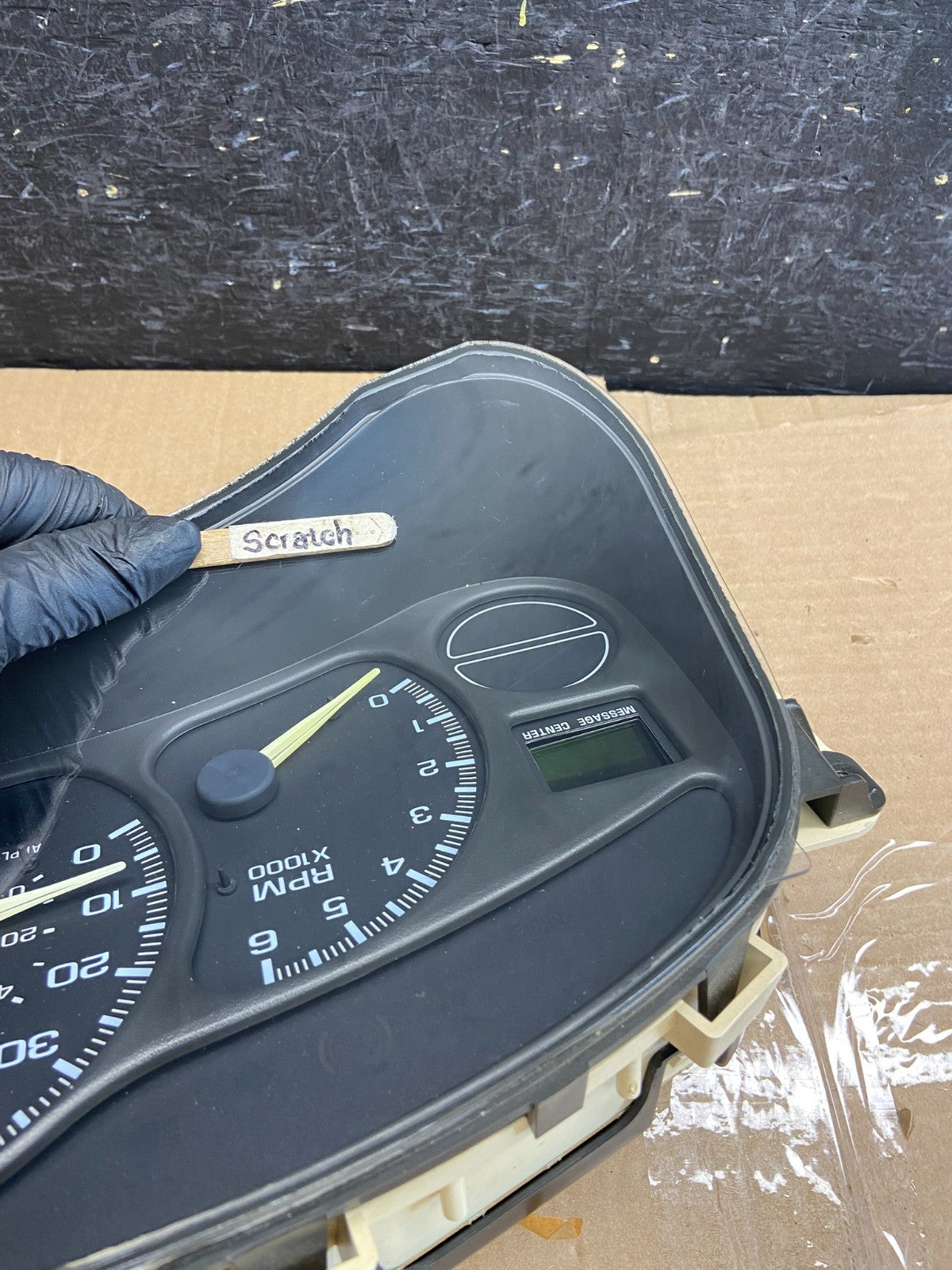 1999 to 2002 Chevrolet Silverado Sierra Cluster Gauge Speedometer ECM AF2797 DW3