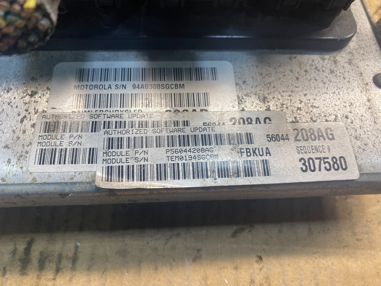 2004 Jeep Liberty 3.7L Engine ECU Computer Module ECM ad1454 DG2