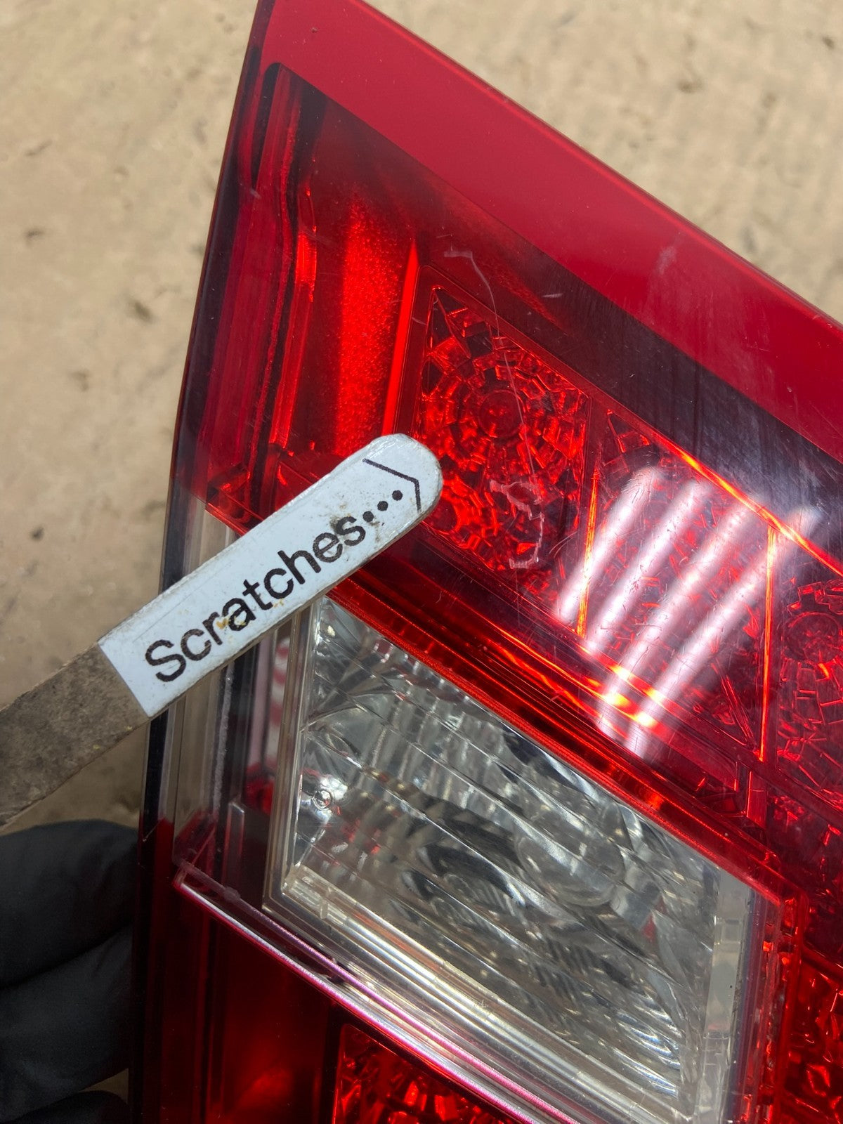 2010 to 2013 Mercedes E-Class Left Driver LH Inner Tail Light AD2518 DW3