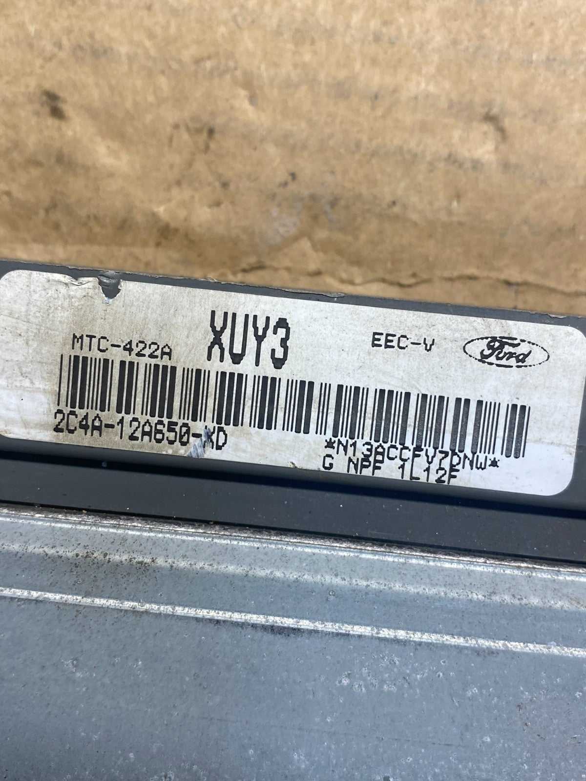 2002 Ford F-Series Super Duty 6.8L Engine Control ECU Computer Module ah4826 DG2