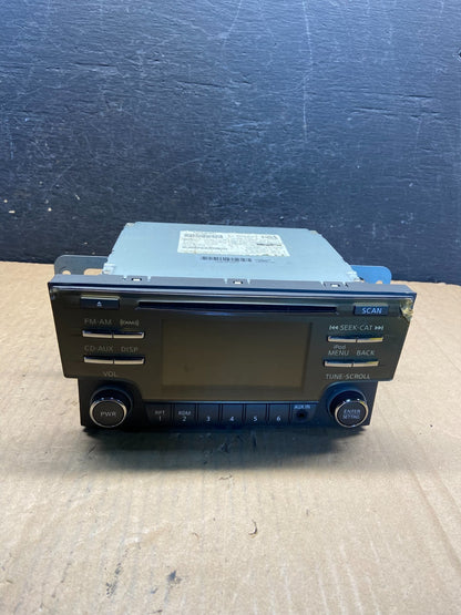2013 to 2014 Nissan Sentra Radio CD Player AM/FM 28185-3ra2b AG1528 DW0