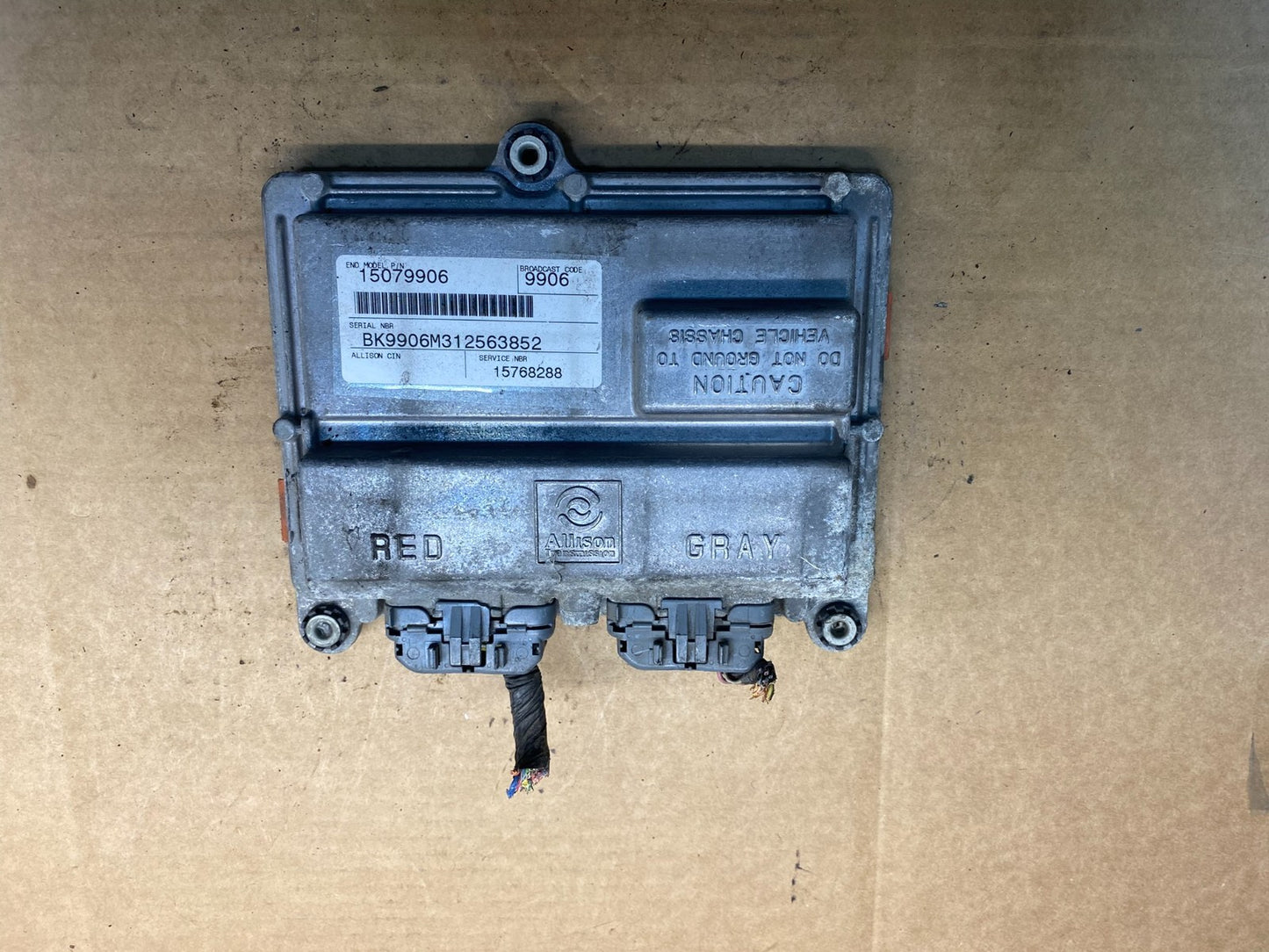 29537441 Allison TCM Transmission Control Module Computer Automatic OE ad7484 DG0