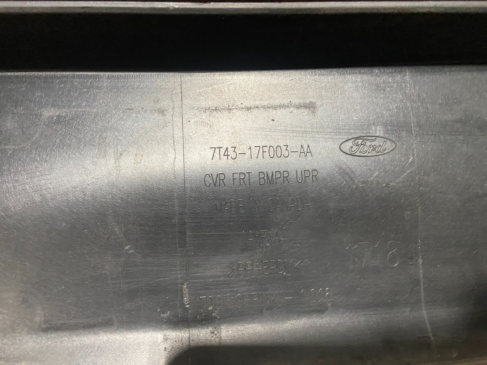 2007 to 2010 Ford Edge Front Bumper Cover Upper AB790911