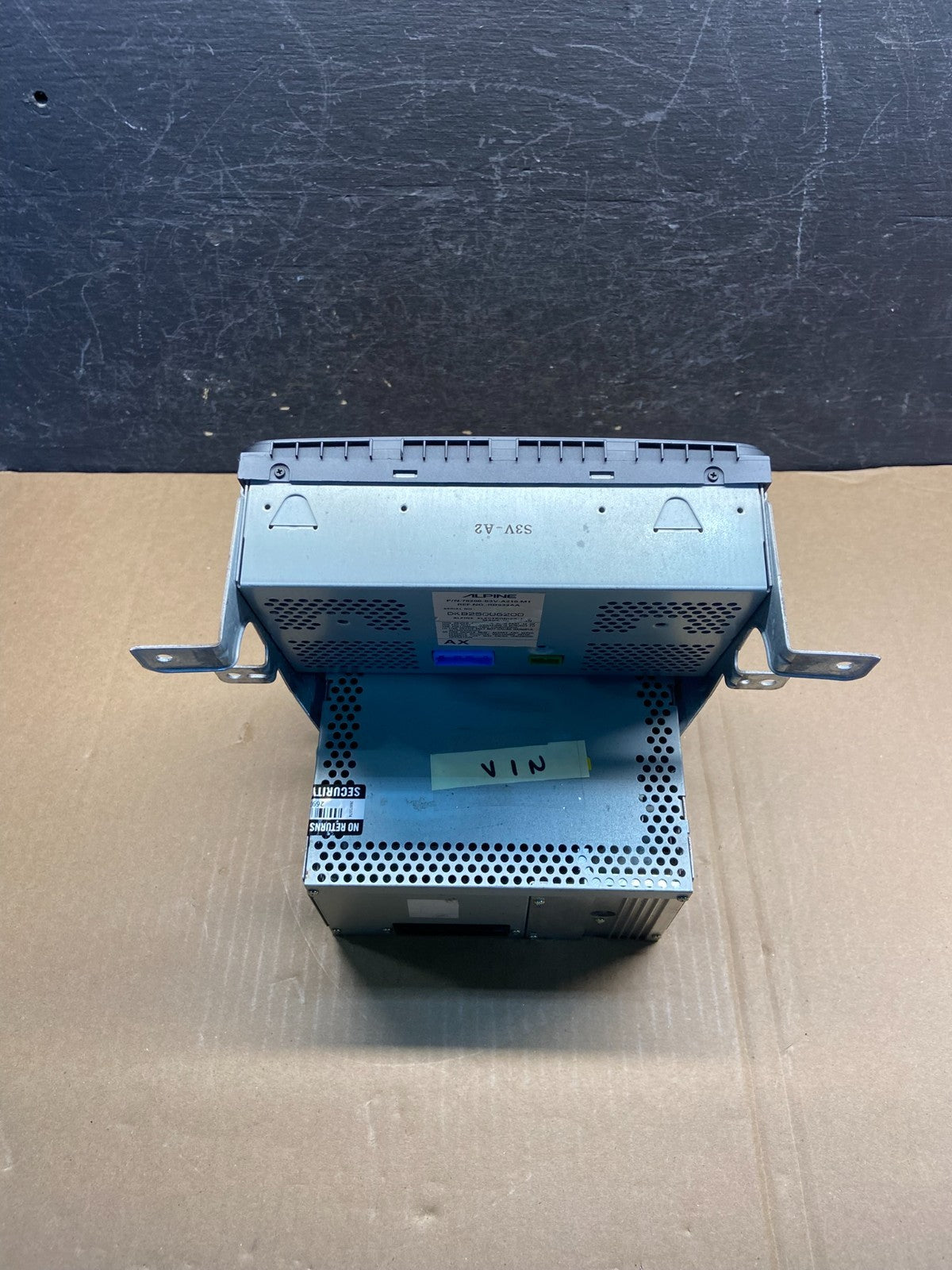2003 to 2004 Acura Mdx Radio Screen 6 CD Player Climate Control Pan AG1540DG3