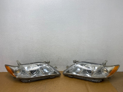 2007 2008 2009 Toyota Camry Left+Right Set Side Headlights AD9276 DW0