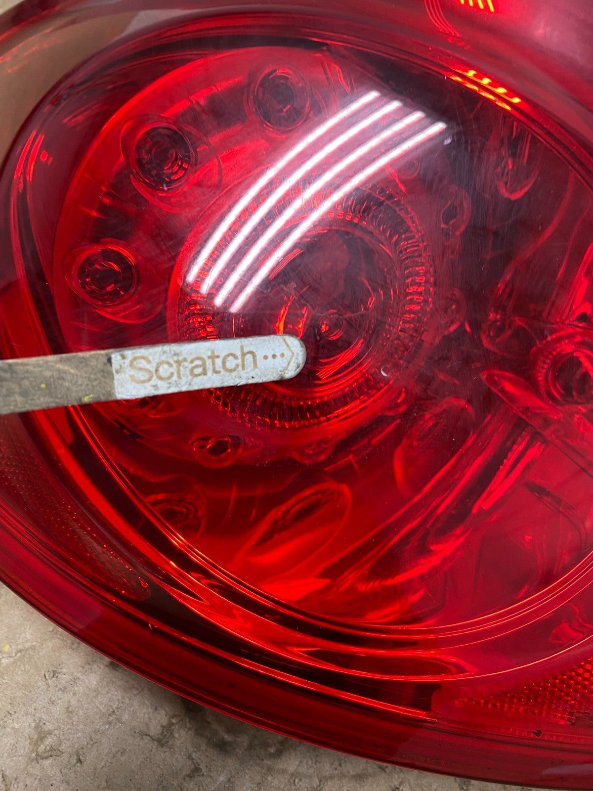 2007 to 2013 Infiniti G35 G37 Sedan Left Driver LH Side Tail Light Oem X2439 DW3