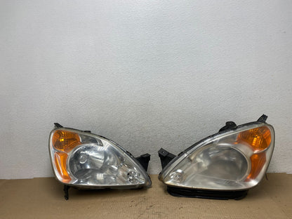 2002 to 2004 Honda Crv Cr-v Left+Right Halogen Headlights AG6535 DW0