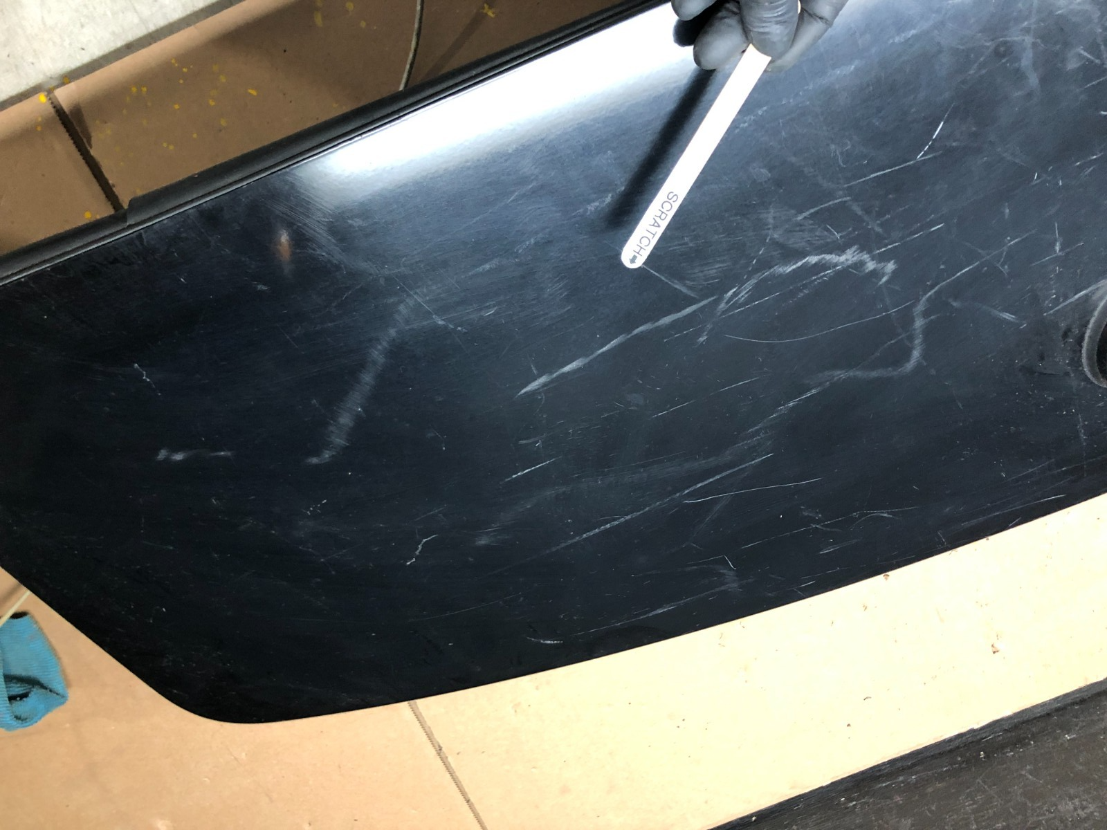 2007 to 2010 Ford Edge Rear Spoiler Wing With Brake Light OEM 7845K3