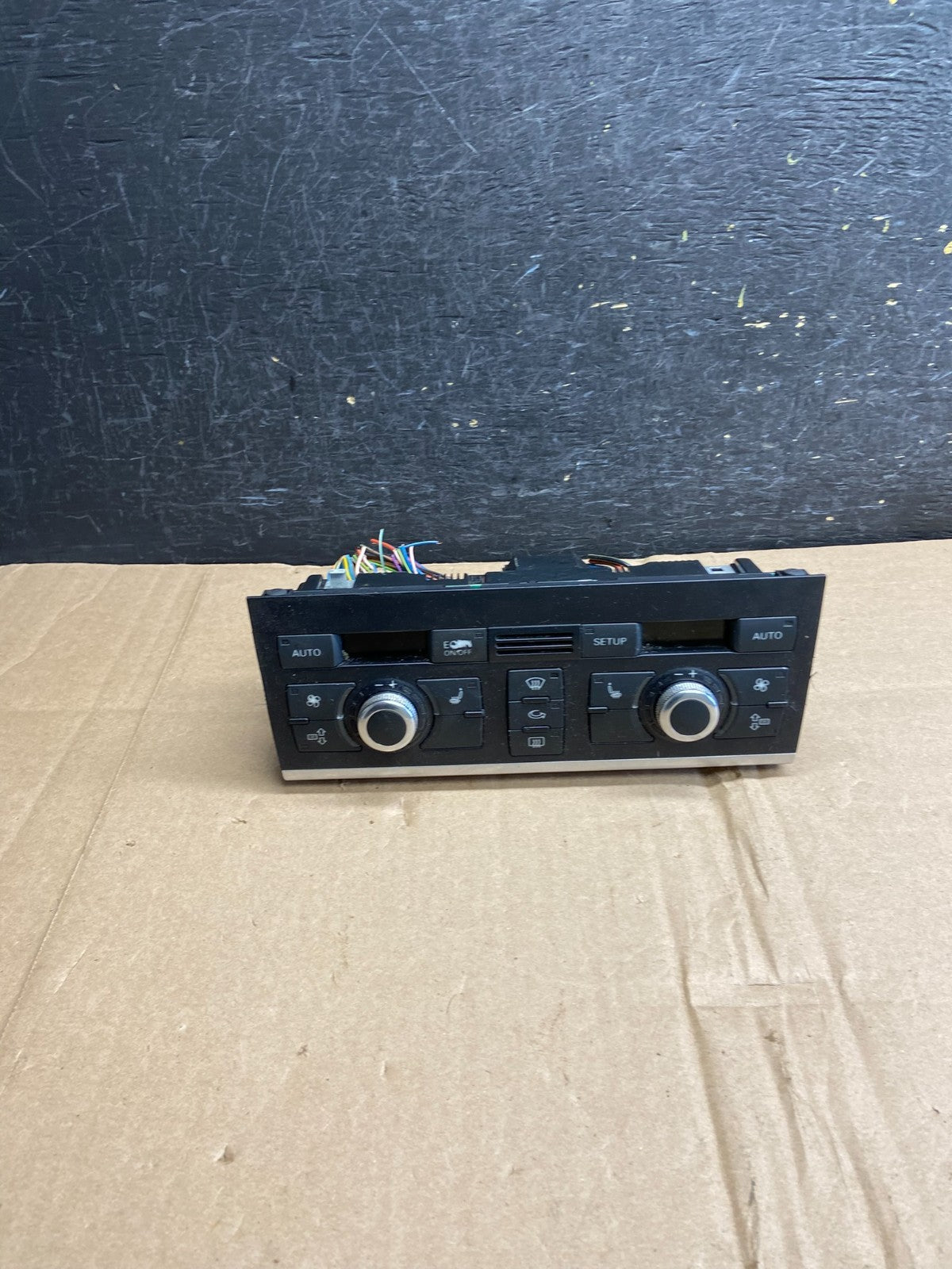 2007 - 2009 Audi Q7 Front Heater AC Dual Climate Control Panel AI6007 DG0