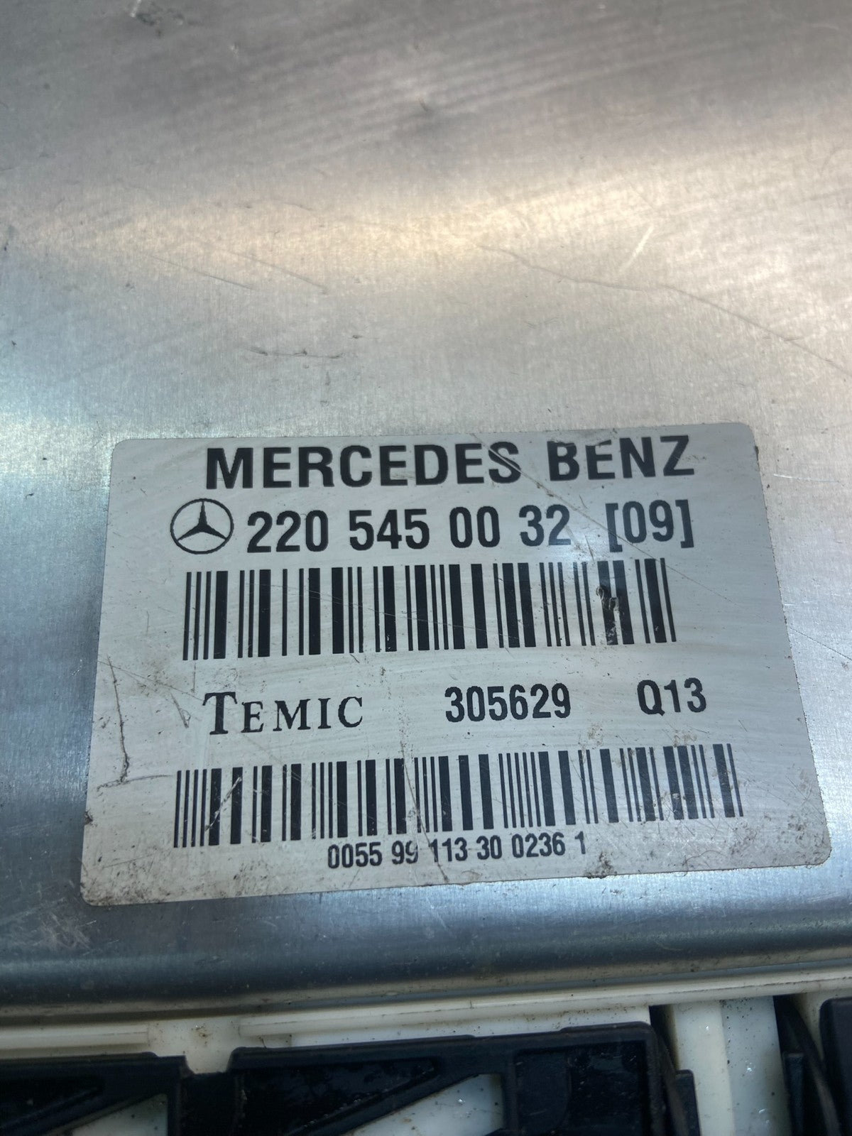 2000-2006 Mercedes Benz W220 CL600 S500 Suspension Control Module Y3737 DG3