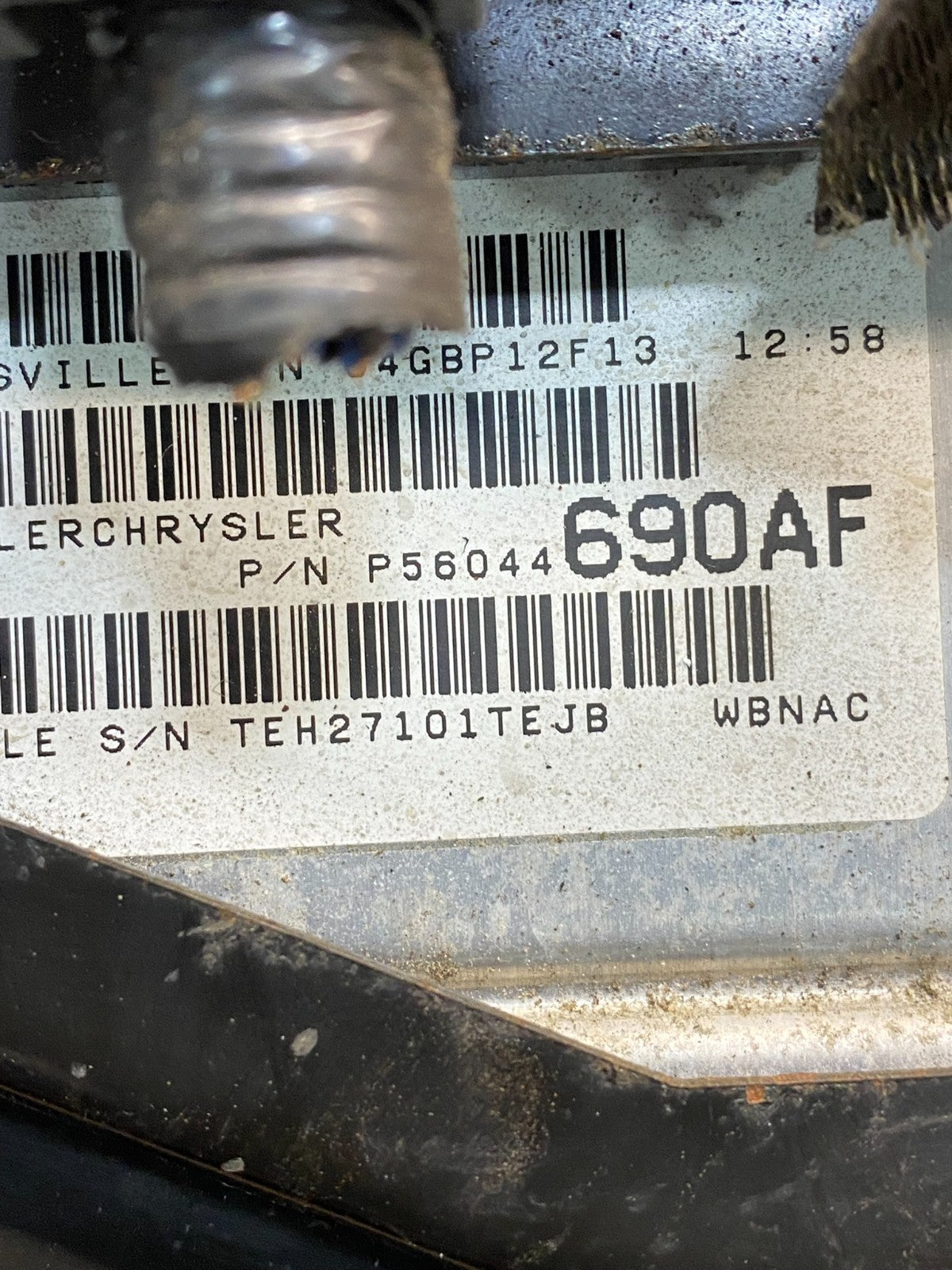 2001 Jeep Grand Cherokee 4.7L Engine Computer ECM ECU p56044690af ah1606 DG2