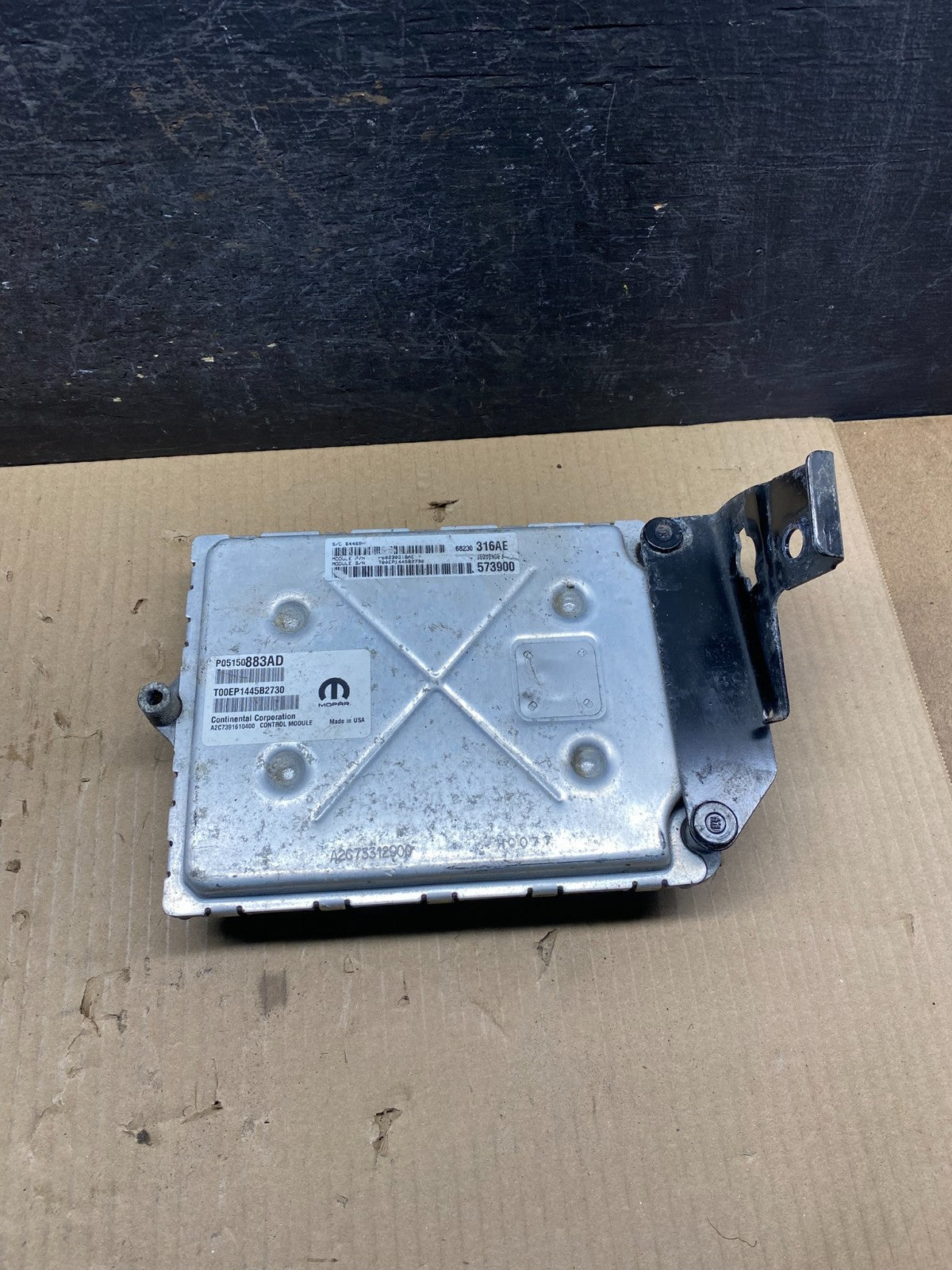 2015 Dodge Challenger Charger Engine Computer Module ECU PCM ECM aj0214 DG1
