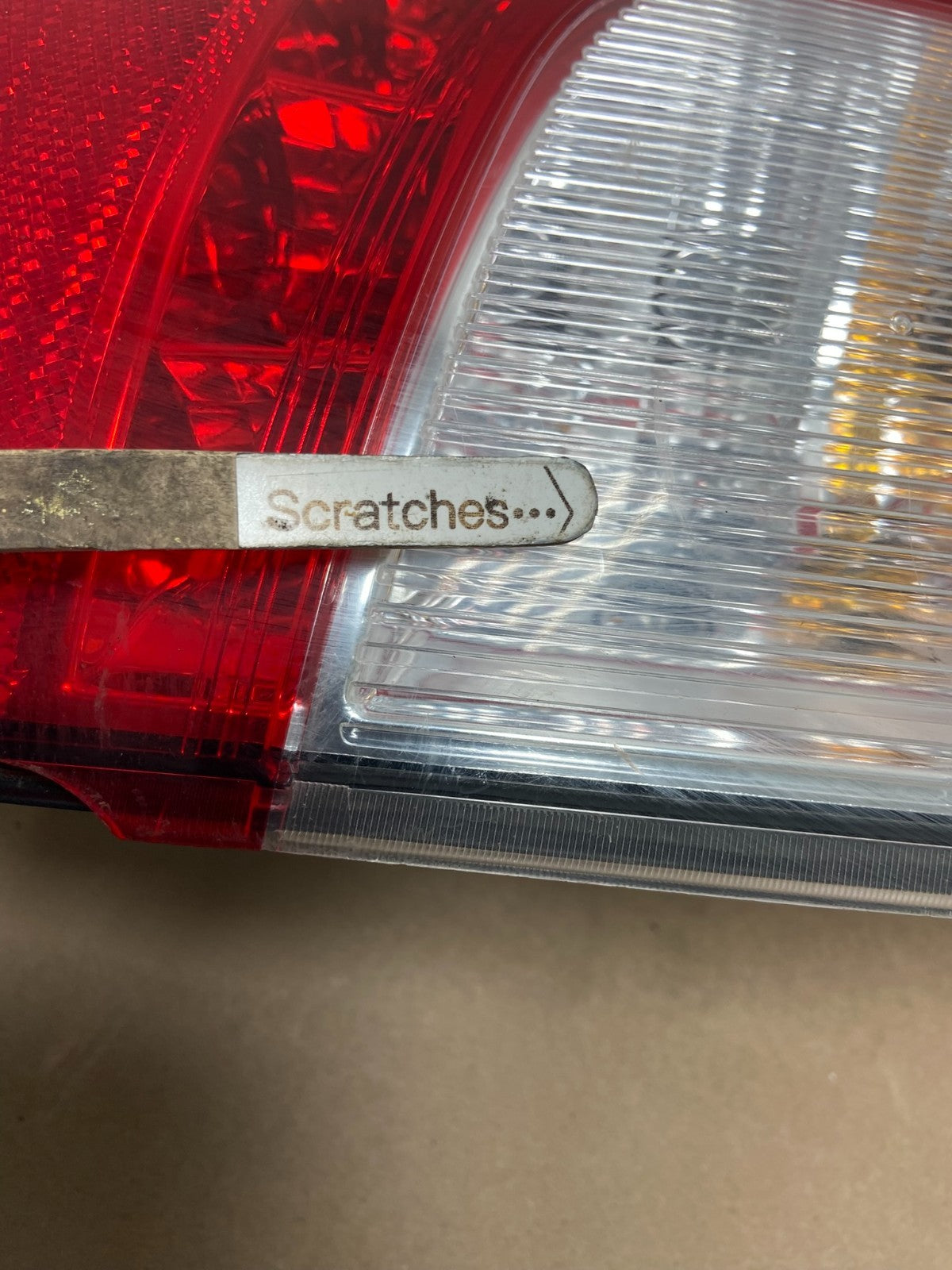 2011-2016 Chrysler Town and Country Left Driver Side Tail Light AG6582 DW3