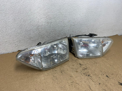 2001 to 2002 Nissan Quest Left+Right Side Halogen Headlights AG2505 DW2