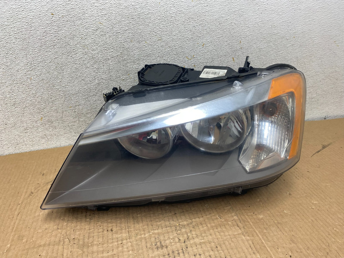 2011 to 2014 BMW X3 Left Driver Lh Side Halogen Headlight AI6829 DW0
