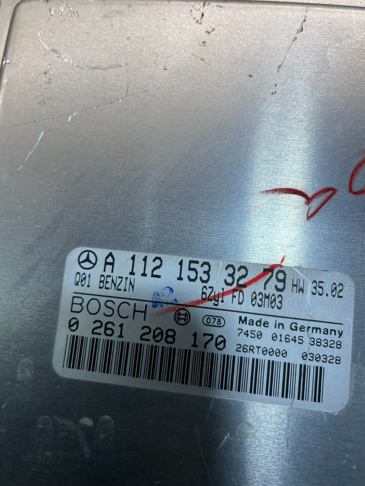 1999 to 2005 Mercedes E320 CLK320 Engine Control Unit ECU Module Oem v8790 DG3