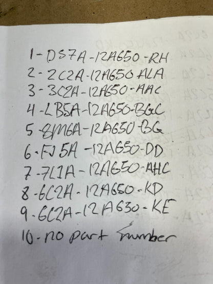 Mix of 10 Ford ECM Engine Computer Module AB76592